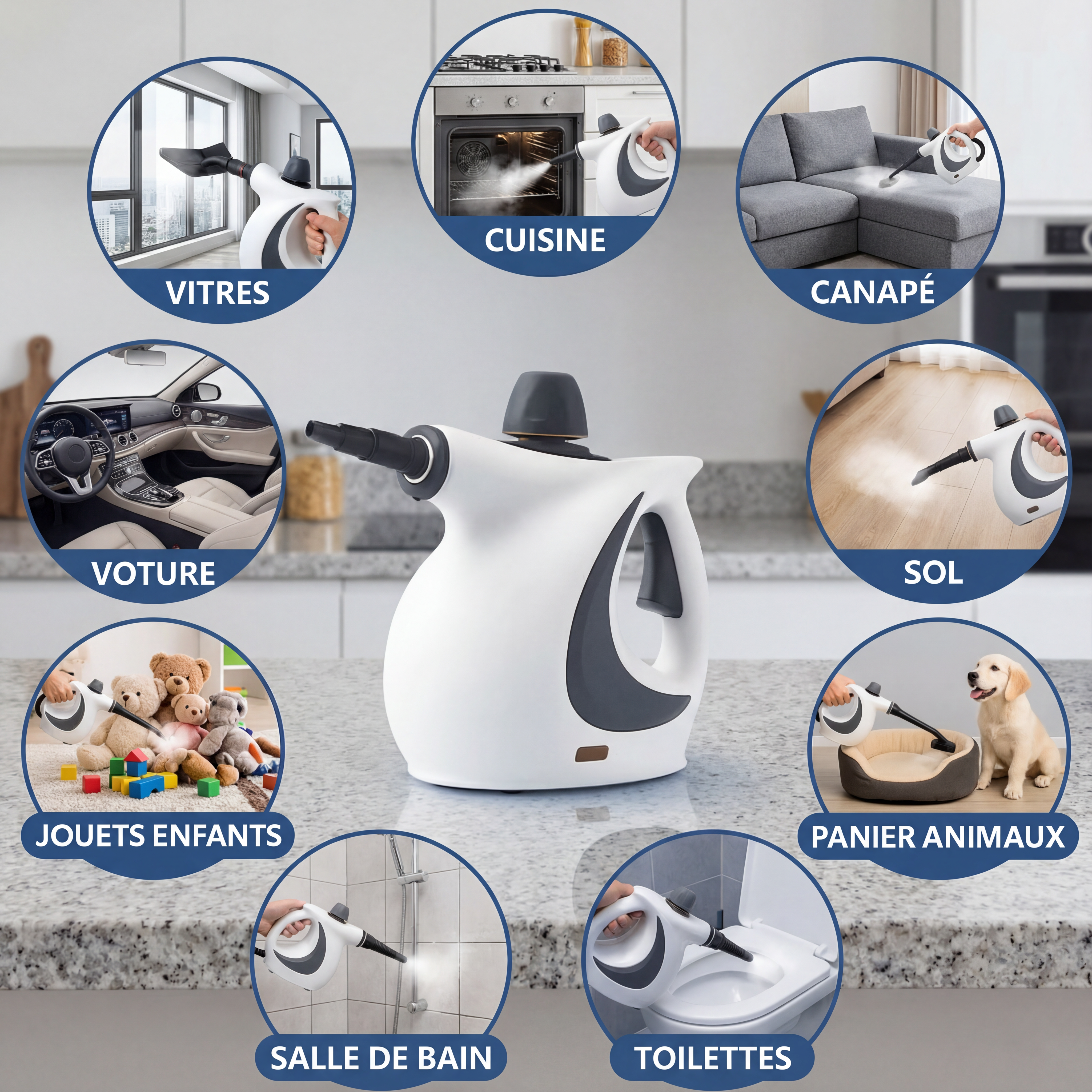 Nettoyeur Vapeur RevyneX Pro